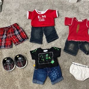 Build A Bear Clothes Bundle